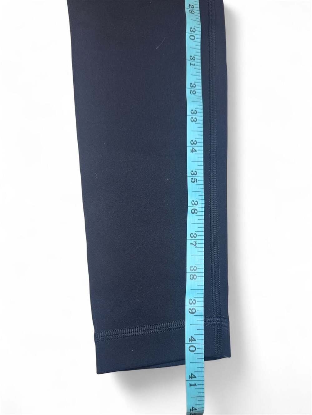 Lululemon High Rise Side Pocket Leggings Black Size 6 Tall